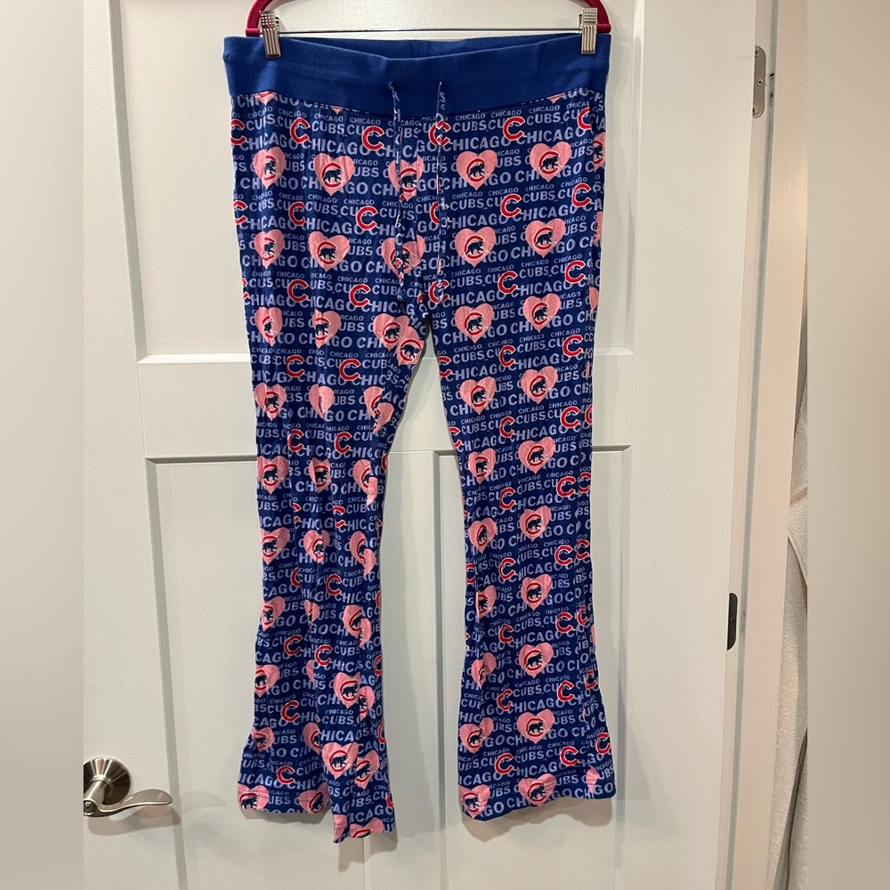 Chicago Cubs Ladies XL flannel pj pants